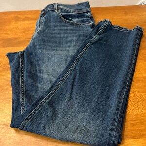 DEVIL-DOG Dungarees Classic Blue Denim Jeans stretch Size 32x32